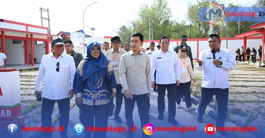 Wapres Gibran Tinjau Kampung Nelayan Lampung