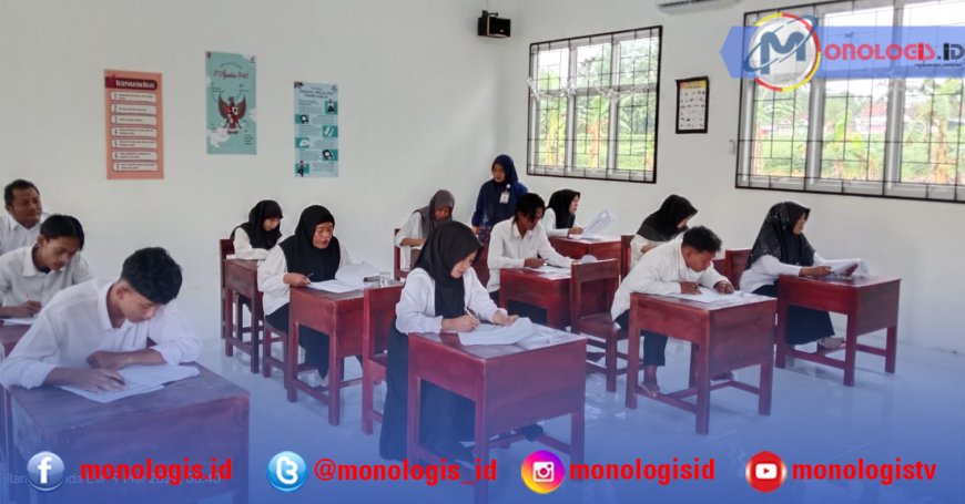 187 Warga Belajar Ikuti Ujian Paket di Mesuji