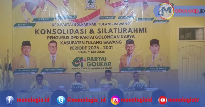 Golkar Tulangbawang Mulai Konsolidasi Besar