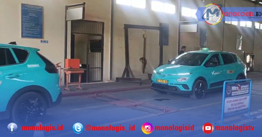 200 Taksi Listrik Bandar Lampung Mulai Urus KIR