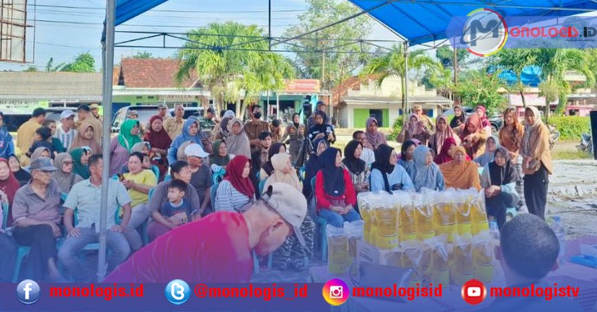 Minyakita Murah Diserbu Warga Tubaba