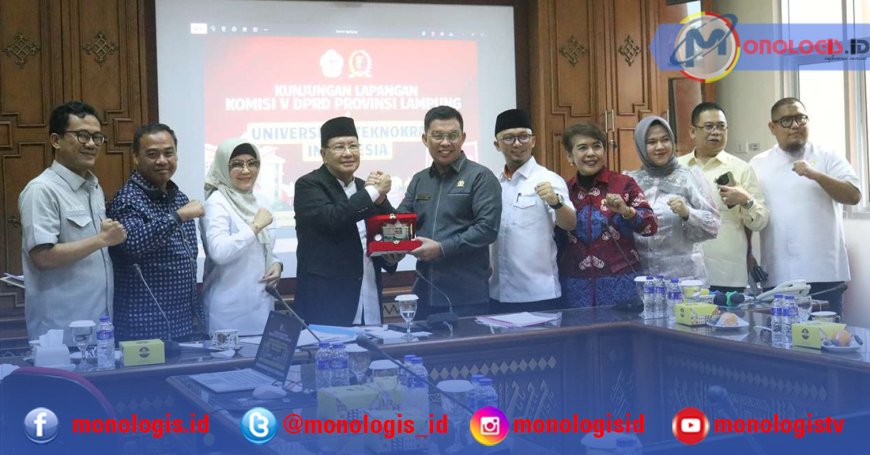 Komisi V DPRD Lampung Perkuat Sinergi dengan Universitas Teknokrat
