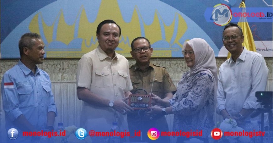 Ketua Komisi I DPRD Lampung Dukung Radio Tetap Eksis Digital