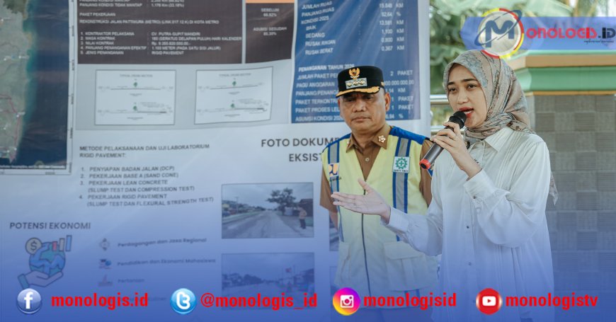 Jihan Genjot Jalan Rusak Metro