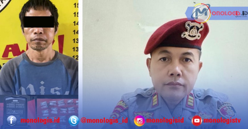 Pengedar Sabu di Pesawaran Dibekuk Polisi