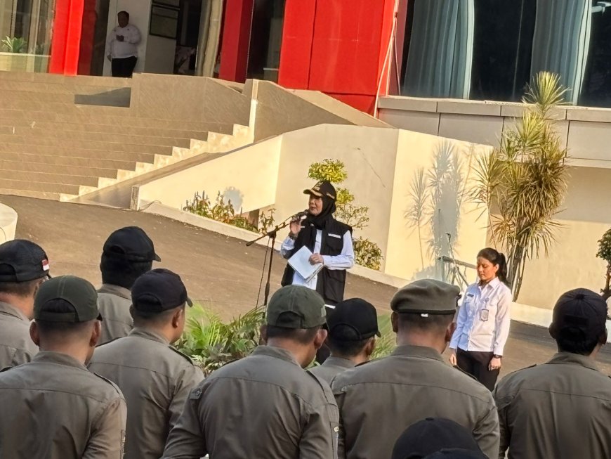 Eva Dwiana Perkuat Satgas Keamanan Kota