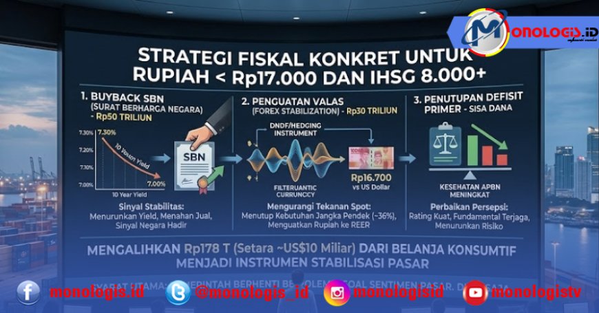 Langkah Konkret Menolong Rupiah, IHSG dan Ekonomi Nasional