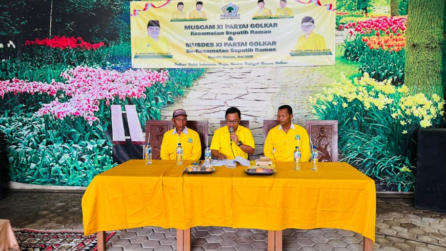 Golkar Seputih Raman Solidkan Kader