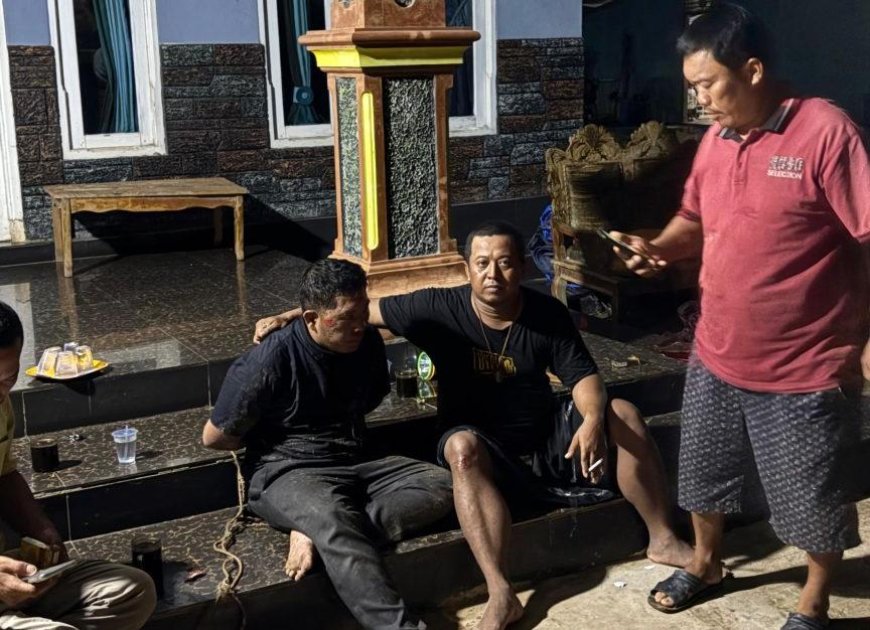 Maling Motor di Rumah Kades Mesuji Ditangkap Warga