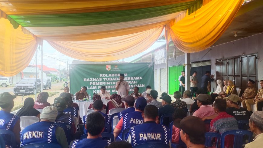 Juru Parkir Hingga Petugas Kebersihan Pasar Daya Murni Terima Bantuan Baznas