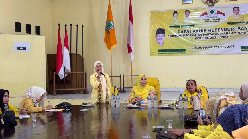 Belum Dikukuhkan, Srikandi Golkar Lamteng Sudah Siapkan Agenda Besar