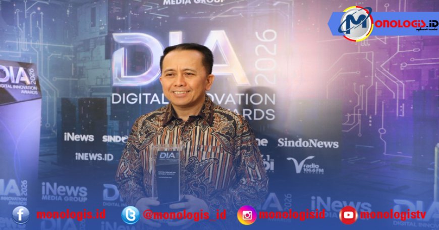 Dirjen Keuangan Daerah Agus Fatoni Terima Penghargaan Digital Innovation Award 2026