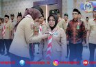 Jihan Lantik Elfianah Ketua Mabicab Pramuka Mesuji