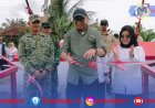 Mirza Resmikan Jembatan Garuda Mesuji