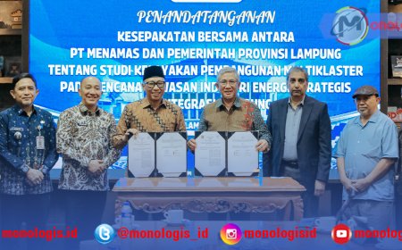 Gubernur Lampung Teken Proyek Raksasa Energi Katibung