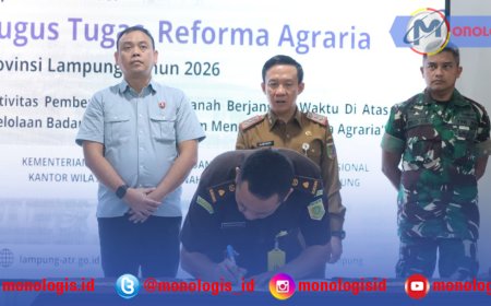 Lampung Siapkan Skema Baru Atur Tanah