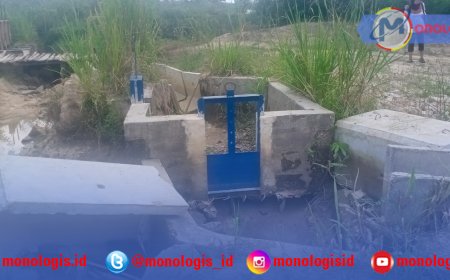 Proyek Irigasi Rp48 Miliar di Tulangbawang Barat Diduga Mangkrak