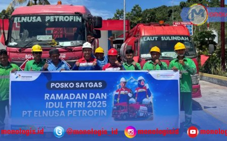 Elnusa Petrofin Siaga Jaga Energi Lebaran 2025