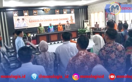 BPS Tulangbawang Barat Canangkan Sensus Ekonomi 2026