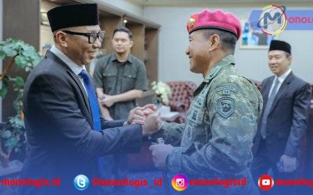 Danbrigif Marinir Pamit ke Gubernur Lampung