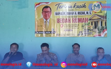 241 Warga Sungainibung Dapat Bantuan Bedah Rumah
