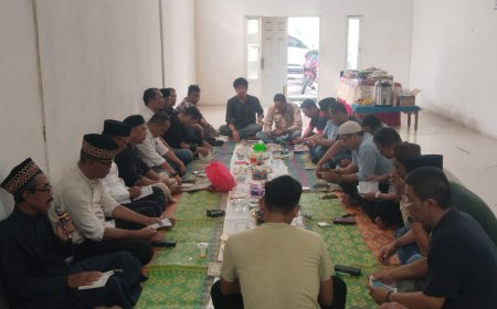 Ketua PWI Tulangbawang Gelar Doa Bersama