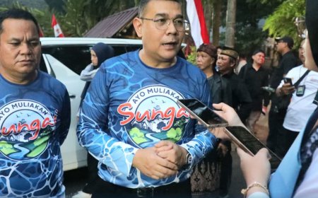 Wamen ATR Ajak Masyarakat Memuliakan Sungai