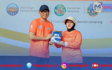 Kepala BPS RI Pimpin Apel Siaga Sensus Ekonomi 2026 di Lampung