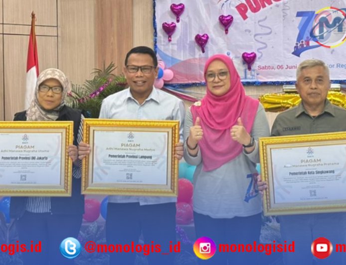 Lampung Raih Penghargaan Bergengsi dari BKN