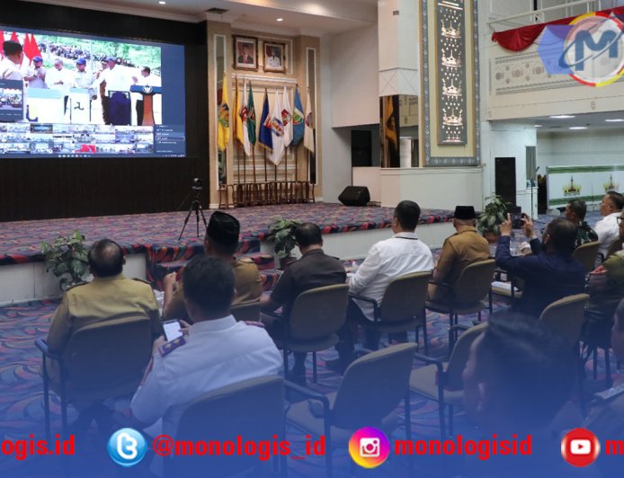 Prabowo Resmikan 7 Ruas Jalan Lampung