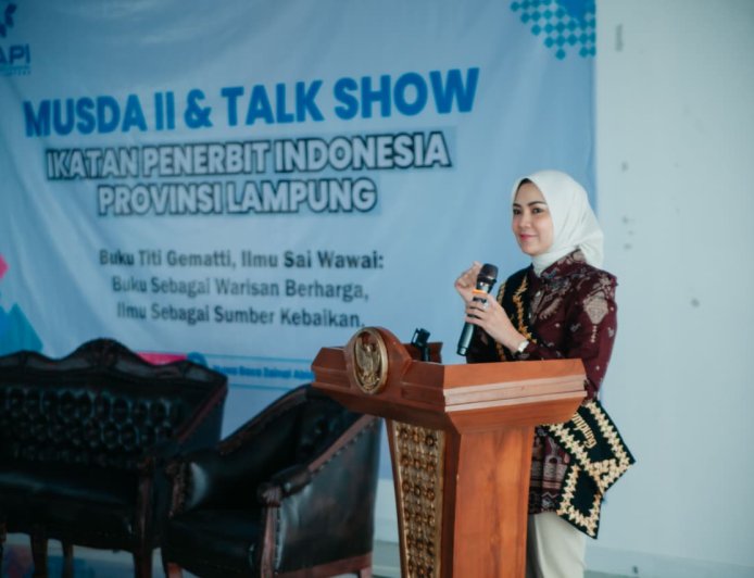 Buka Musda IKAPI Lampung, Purnama Wulan Dorong Kolaborasi Perkuat Ekosistem Literasi
