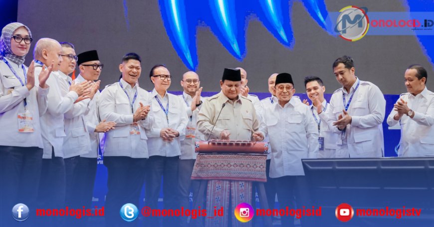 Buka Munas HIPMI, Prabowo Minta Pengusaha Muda Bergerak