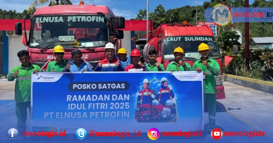 Elnusa Petrofin Siaga Jaga Energi Lebaran 2025