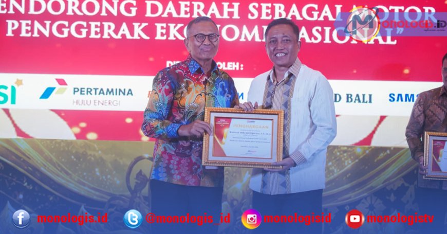 Gubernur Mirza Raih Penghargaan Pertanian Nasional