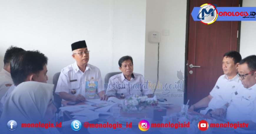 Jelang HUT Ke-13 Pesisir Barat, Forkompimda dan OPD Gelar Rapat Persiapan