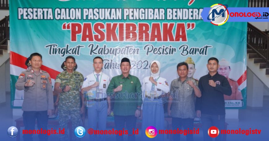 Pembukaan Seleksi Calon Paskibraka 2026 Pesisir Barat, Dihadiri Bupati DedI Irawan