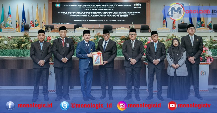 Pemprov Lampung Raih WTP 12 Kali Beruntun