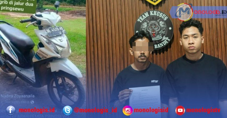 Viral Dibegal, Motor Ternyata Dijual Buat Judol