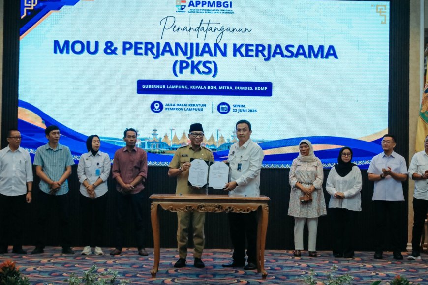 Gubernur Lampung Dorong Dapur MBG Libatkan BUMDes, Petani, dan UMKM Lokal