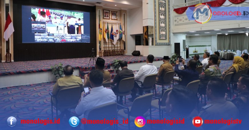 Prabowo Resmikan 7 Ruas Jalan Lampung