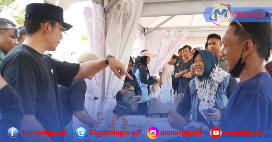 Egi Borong UMKM di IDS Sumatra