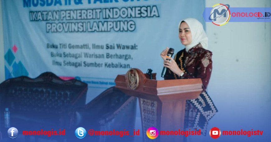 Buka Musda IKAPI Lampung, Purnama Wulan Dorong Kolaborasi Perkuat Ekosistem Literasi