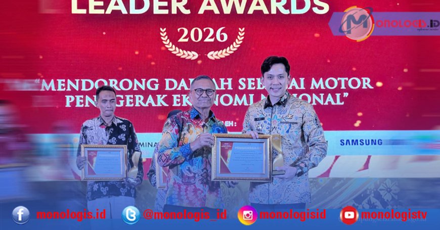 Bupati Lamsel Raih Disway Regional Leader Award