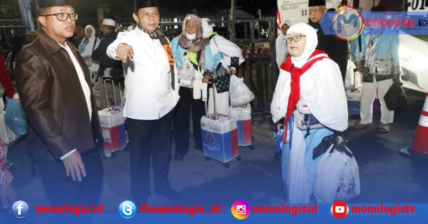 413 Jemaah Haji Lamsel Tiba di Kalianda
