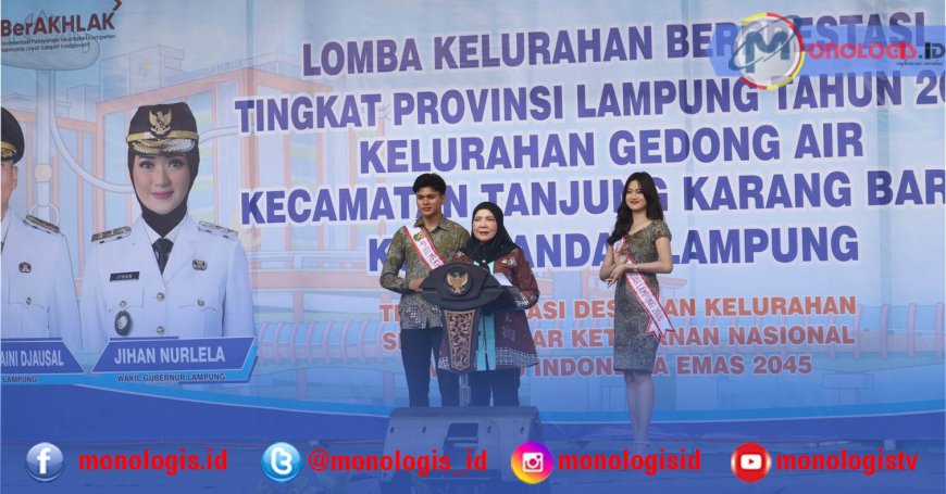 Pemkot Optmistis Gedong Air Wakili Lampung Lomba Kelurahan Tingkat Nasional