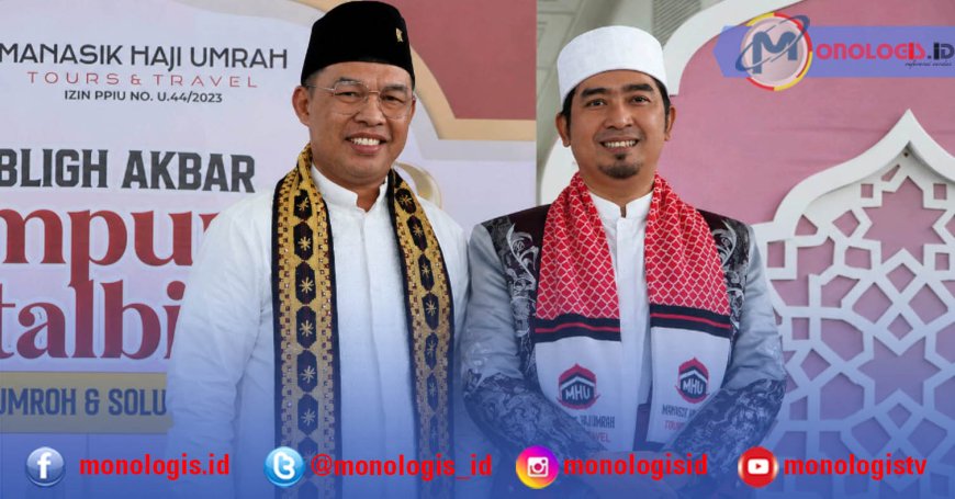 Ketua Komisi V DPRD Lampung Hadiri Tabligh Akbar Syiar Baitullah