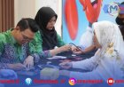 500 Warga Ikut Donor Darah Bank Mandiri Lampung