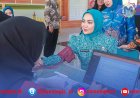 Ketua TP PKK Lampung Jalani Vaksin HPV