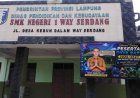 SMKN 1 Way Serdang Siap Sambut Siswa Baru