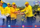 Tutup Retret Golkar Lamteng, Hanan Serahkan Motor untuk PK